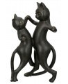 FIGURINE CHAT NOIR GILDE