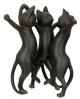 FIGURINE CHAT NOIR GILDE