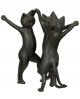 FIGURINE CHAT NOIR GILDE