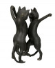 FIGURINE CHAT NOIR GILDE