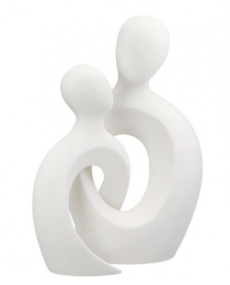 SCULPTURE PAIRE GILDE