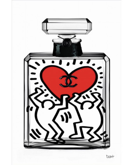 TABLEAU K. HARING NEW LOVE CM CREATION
