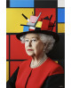 TABLEAU QUEEN ELIZABETH MONDRIAN CM CREATION