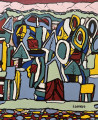 PEINTURE SUR TOILE BELLE MONTAGNE LORADO 50 x 60 cm