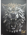 TABLEAU LOUP BY EDGE SCULPTURE