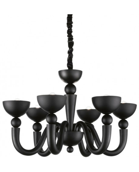 LUSTRE BON BON NOIR IDEAL LUX