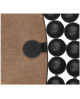 MIROIR AMILA NOIR MIRRORS & MORE