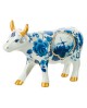 VACHE BLUE COW BONE CHINA MEDIUM COWPARADE