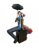 SCULPTURE COUPLE PARAPLUIE "PIGMENT" SOCADIS