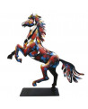 SCULPTURE CHEVAL CABRÉ "PIGMENT" SOCADIS
