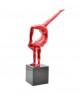 GYMNASTE FLESSIBILITA ROUGE SUR SOCLE SOCADIS