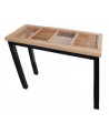 CONSOLE TIGES DE BOIS SOCADIS