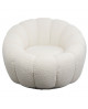 FAUTEUIL PIVOTANT PEPPO BLOOM ORANGE KARE DESIGN