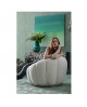 FAUTEUIL PIVOTANT PEPPO BLOOM ORANGE KARE DESIGN