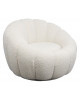 FAUTEUIL PIVOTANT PEPPO BLOOM ORANGE KARE DESIGN