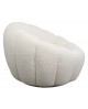 FAUTEUIL PIVOTANT PEPPO BLOOM ORANGE KARE DESIGN