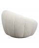 FAUTEUIL PIVOTANT PEPPO BLOOM ORANGE KARE DESIGN