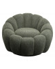 FAUTEUIL PIVOTANT PEPPO BLOOM ORANGE KARE DESIGN
