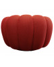 FAUTEUIL PIVOTANT PEPPO BLOOM ORANGE KARE DESIGN