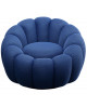 FAUTEUIL PIVOTANT PEPPO BLOOM ORANGE KARE DESIGN
