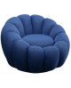 FAUTEUIL PIVOTANT PEPPO BLOOM ORANGE KARE DESIGN