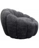 FAUTEUIL PIVOTANT PEPPO BLOOM ORANGE KARE DESIGN