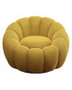 FAUTEUIL PIVOTANT PEPPO BLOOM ORANGE KARE DESIGN