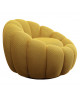 FAUTEUIL PIVOTANT PEPPO BLOOM ORANGE KARE DESIGN