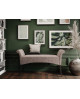BANQUETTE MOTLEY VELVET SILVERGREY KARE DESIGN