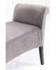 BANQUETTE MOTLEY VELVET SILVERGREY KARE DESIGN