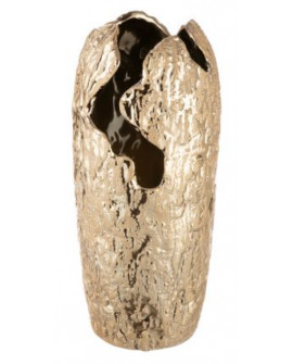 VASE CÉRAMIQUE OR GILDE