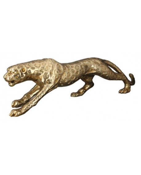 SCULPTURE GUÉPARD OR GILDE