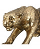 SCULPTURE GUÉPARD OR GILDE