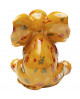 FIGURINE DÉCORATIVE ELEPHANT DOTS JAUNE KARE DESIGN