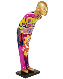 FIGURINE DÉCORATIVE WELCOME GUEST GRAFFITI XL KARE DESIGN