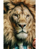 TABLEAU EN VERRE MISTER LION 150X100 KARE DESIGN