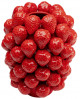 VASE STRAWBERRIES ROUGE KARE DESIGN