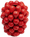 VASE STRAWBERRIES ROUGE KARE DESIGN