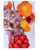 VASE STRAWBERRIES ROUGE KARE DESIGN