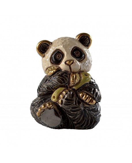 STATUETTE MINI PANDA DE ROSA