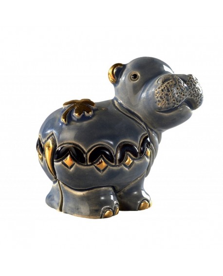 STATUETTE MINI HIPPO DE ROSA