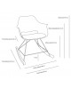 FAUTEUIL À BASCULE MOON CASATHAI