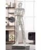 SCULPTURE HOMME ARGENT GILDE