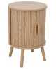 TABLE DE CHEVET RONDE NATUREL CASATHAI
