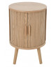 TABLE DE CHEVET RONDE NATUREL CASATHAI