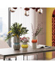VASE CALABRIA BLEU KARE DESIGN