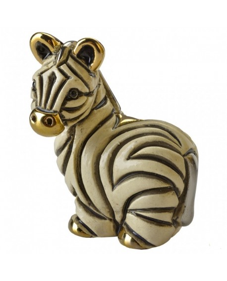 STATUETTE MINI ZEBRE DE ROSA