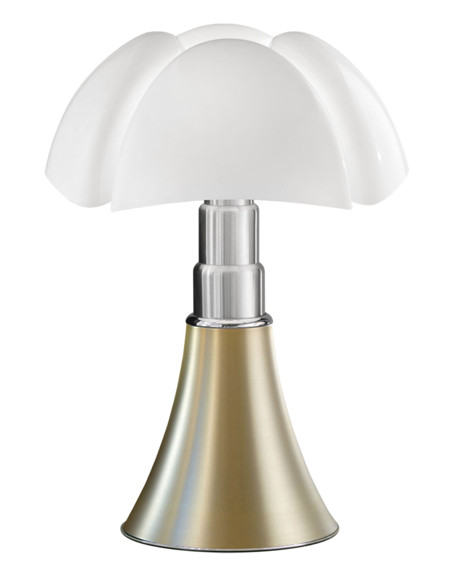 LAMPE PIPISTRELLO LED LAITON SATINÉ MARTINELLI LUCE