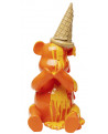 FIGURINE DÉCORATIVE SITTING GELATO BEAR ORANGE KARE DESIGN