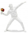 FIGURINE DÉCORATIVE STREET ART BOUQUET BLANC 27CM KARE DESIGN